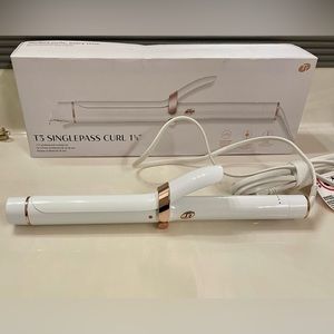 Used Once T3 Singlepass Curl 1.25” White